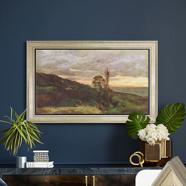 Picture Frame Tv Bezel Etsy