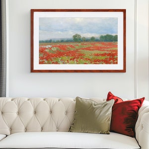 Matted Picture Frame from Padauk Hardwood, Modern Style Poster Frame, Museum Gallery Quality, Custom sizes A3, 10 x 10, 9x12, 11x17, 12x18