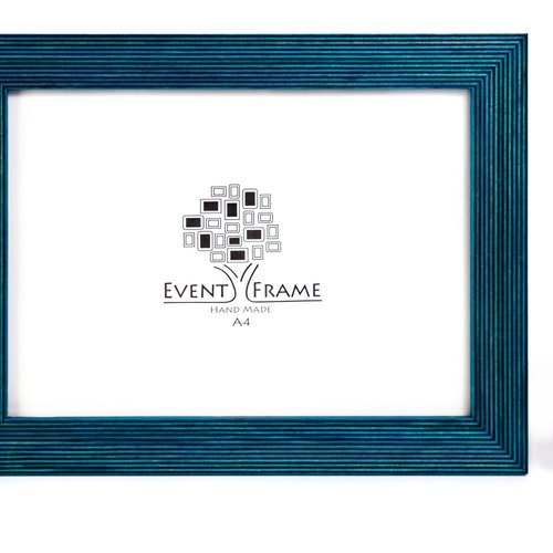 8.3x11.7/" Vintage Picture Frame Coutertop Sign Frame Aged Wood Menu Easel Menu