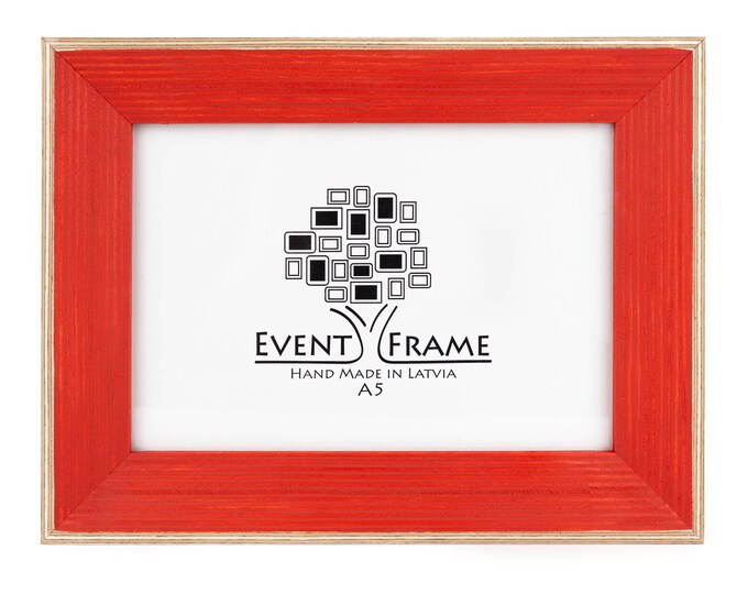 Newest Design Red Wooden Picture Frame