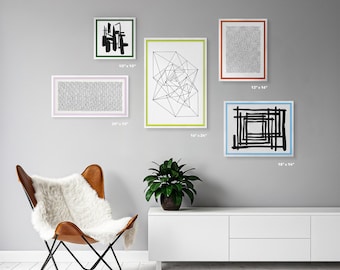 Your Color Choice + White Picture Frame for Kids, School Photo Display for Gallery Wall