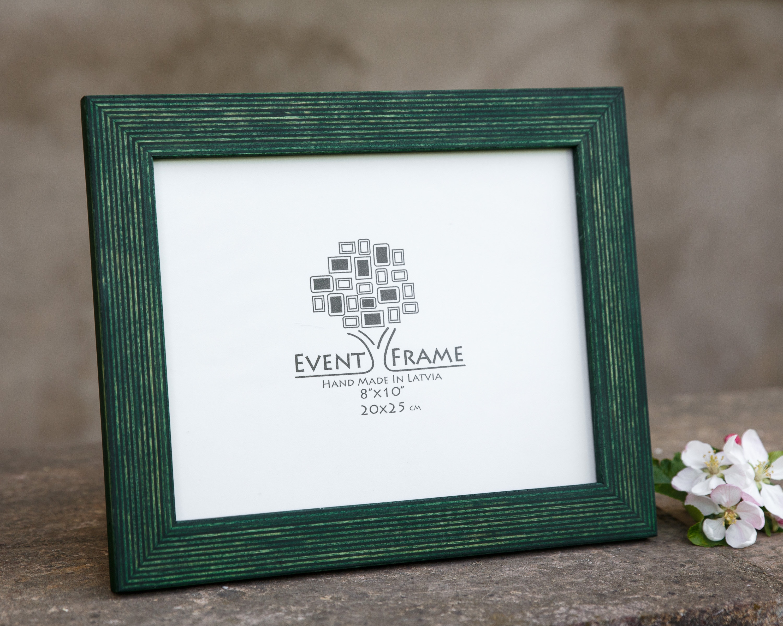 Green Picture Frame Wooden Handmade Frame Rustic Frame 4x4 Etsy UK