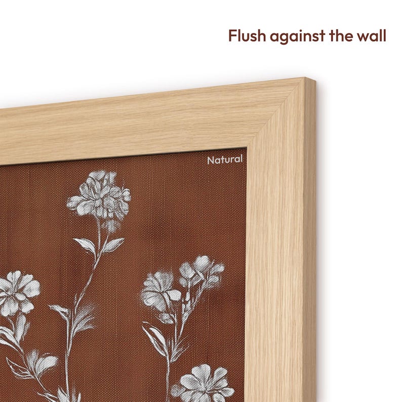 natural tv frame corner, oak frame for tcl bezel Samsung The Frame 65 inch, contemporary orange and white tv art, natural wooden tv frame frame 43