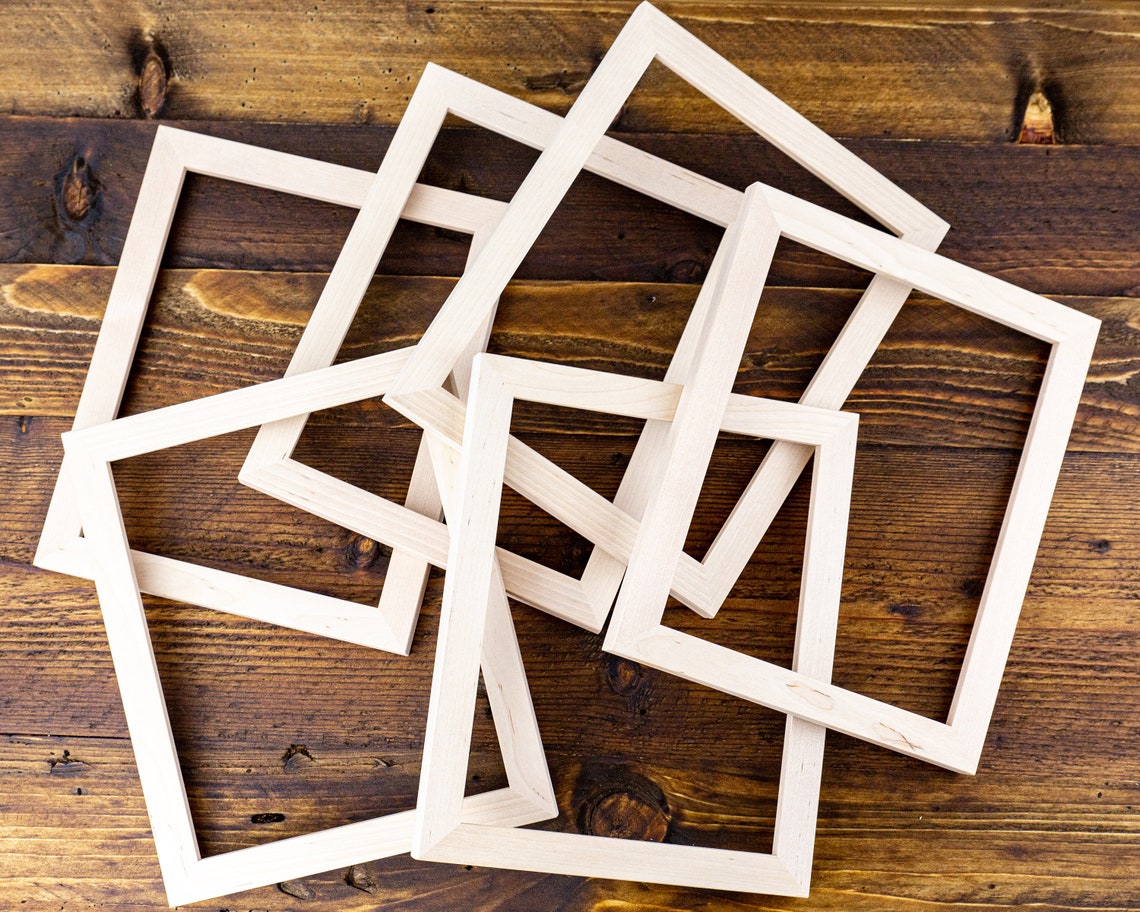 Handmade Wooden Frames in Bulk Unfinished Frames From Solid Etsy