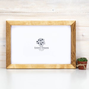 Oak + Birch Picture Frame, Solid Wood Photo Frame, Wooden Home Decor, Custom Sizes 4x4, 4x6, 5x5, 5x7, 5.5x8.5, 6x8, 8x8, 8x10, 8x12, 11x14