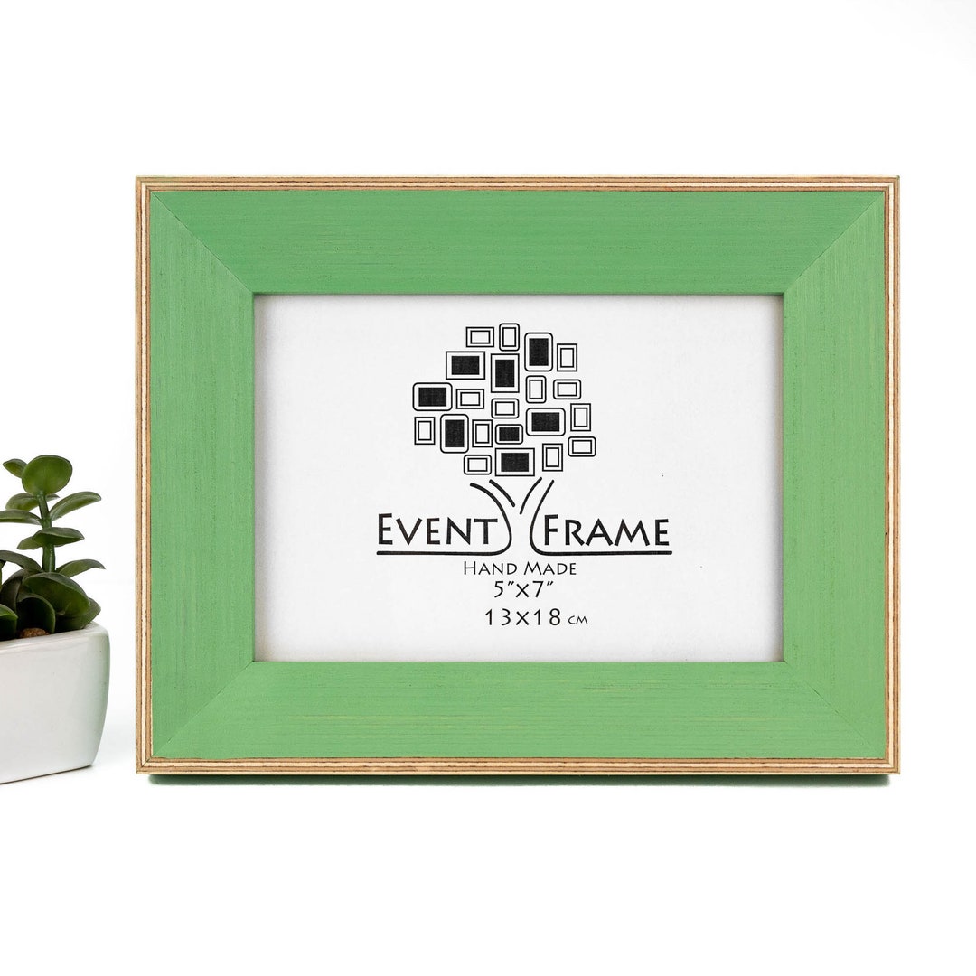  30x40 Frame Beige Real Wood Picture Frame Width 3 Inches, Interior Frame Depth 0.5 Inches