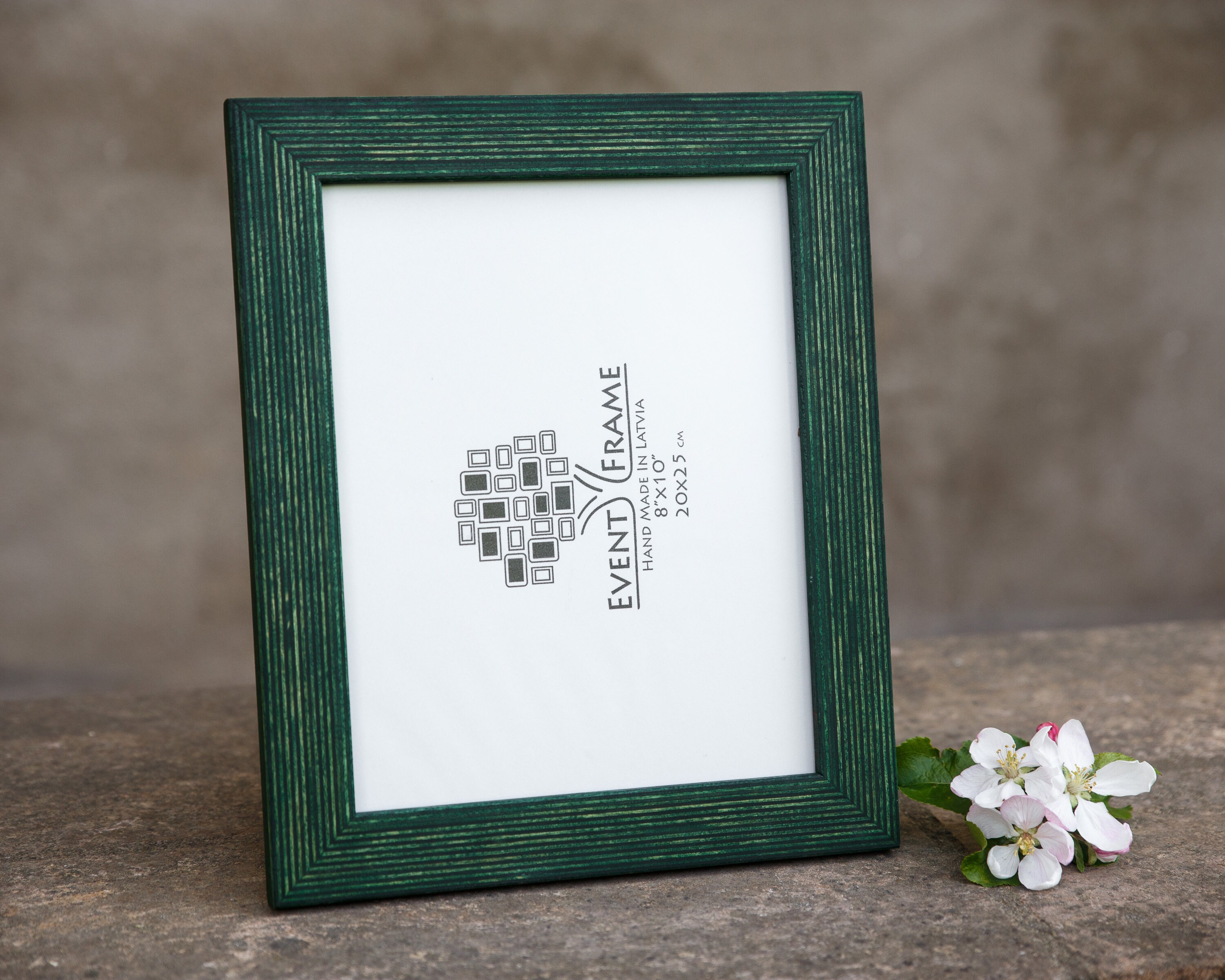 Green Picture Frame Wooden Handmade Frame Rustic Frame 4x4 Etsy UK