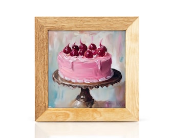 Handmade Birch and Oak Picture Frame: CHOOSE Your Size- 2x2 up to 32x40 inches