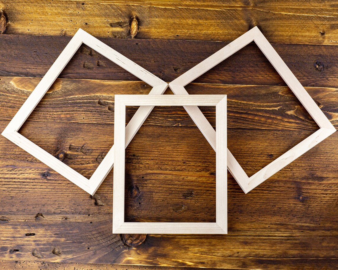 Handmade Wooden Frames in Bulk Unfinished Frames From Solid Etsy