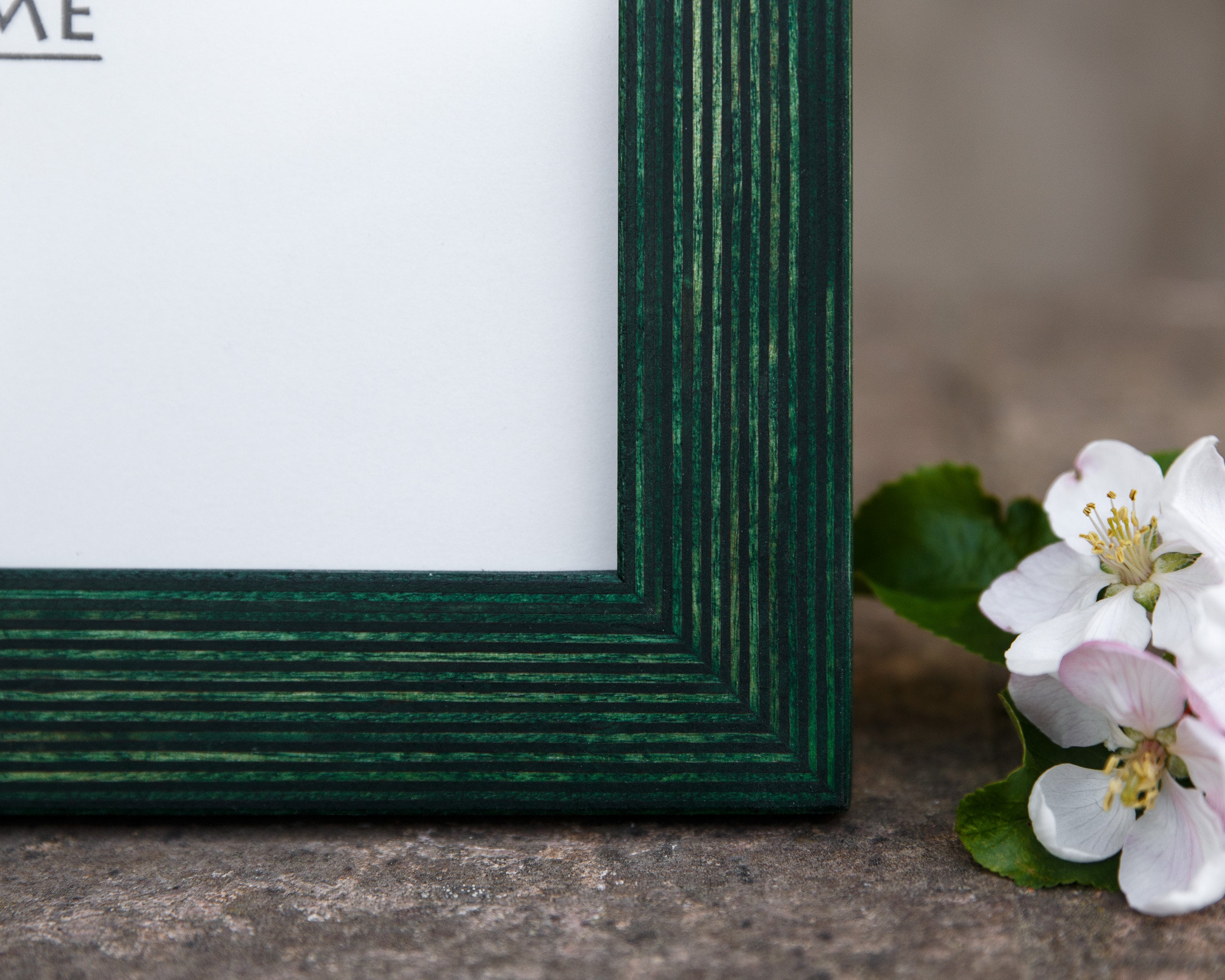 Green Picture Frame Wooden Handmade Frame Rustic Frame 4x4 Etsy UK
