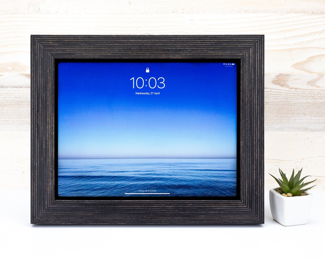 Ipad Frame Tablet Stand Ipad Picture Frame Ipad Wall Frame Etsy