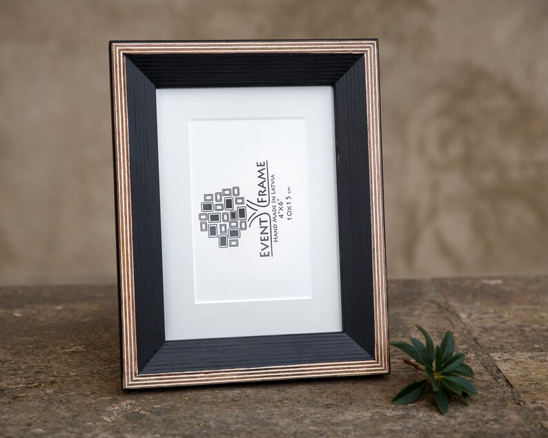 Black Matboard Frame for 4x6 Artwork 10x15 Cm Photo Etsy