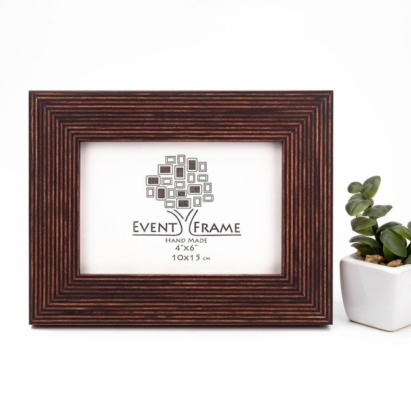 Brown Picture Frame, Wooden Handmade Frame, Wall Decor Photo Frame A5 A4 A3 4x4 4x6 5x5 5x7 6x6 6x8 7x7 7x9 8x8 8x10 8x12 8.5x11 11x14 20x30