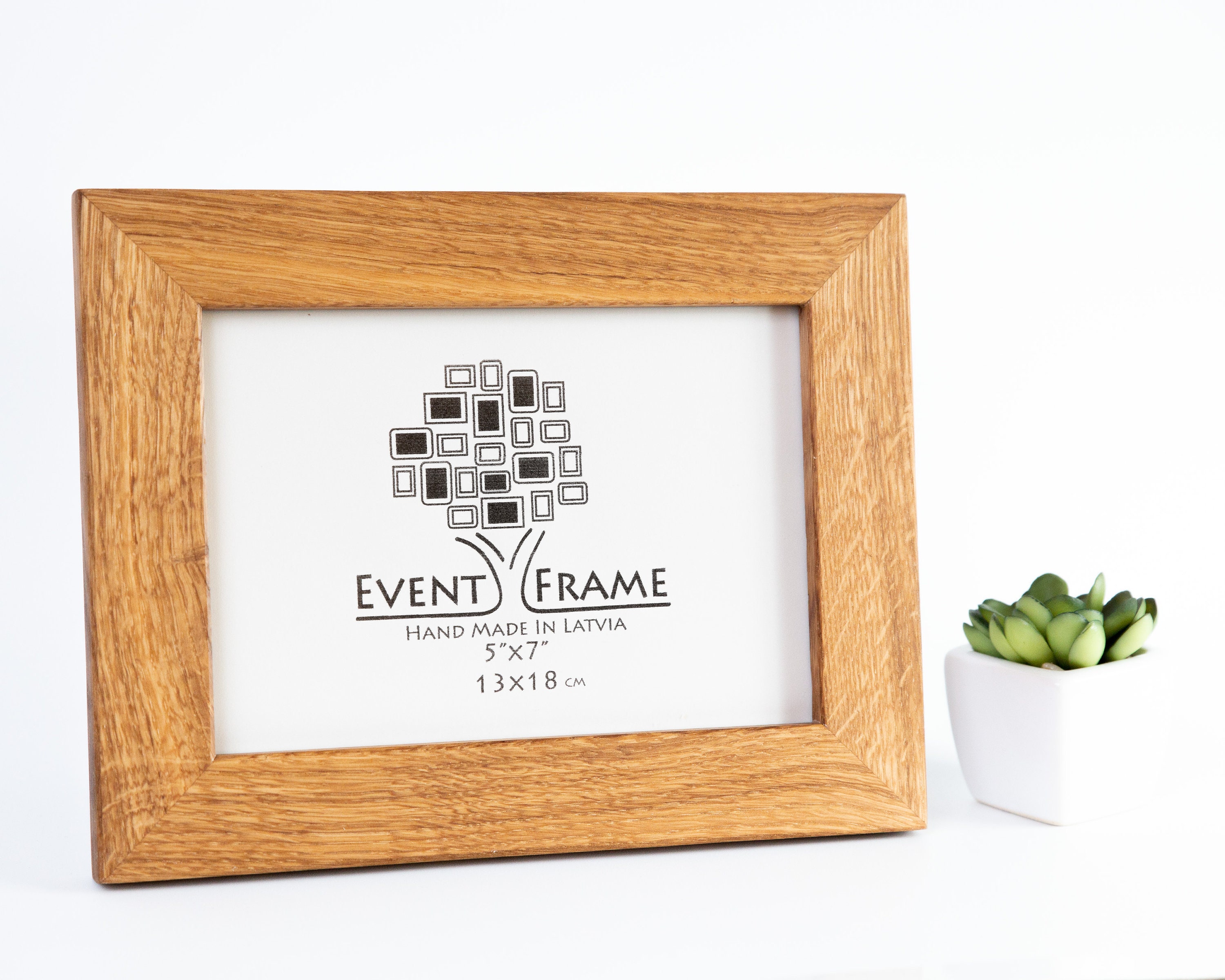 Oak Picture Frame, Wood Photo Frame, Wooden Picture Frame, SIZES- 4x6…