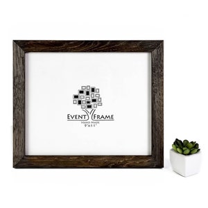 Black Oak Wood Picture Frame, Rustic Wooden Photo Frame, Beautiful Home Wall Decor, Any Sizes 5x7, 9x11, 5.5x8.5, 4x6, 11x14 18x24, 7x9, 4x4