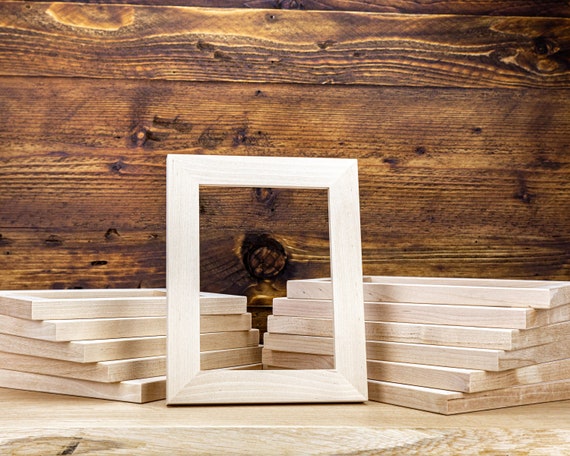 Unfinished Wooden Frames in Bulk, Premium Frames From Solid Birch