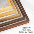 Thin Edge Picture Frame: Handmade Hardwood, Modern Style, Custom Size product logo