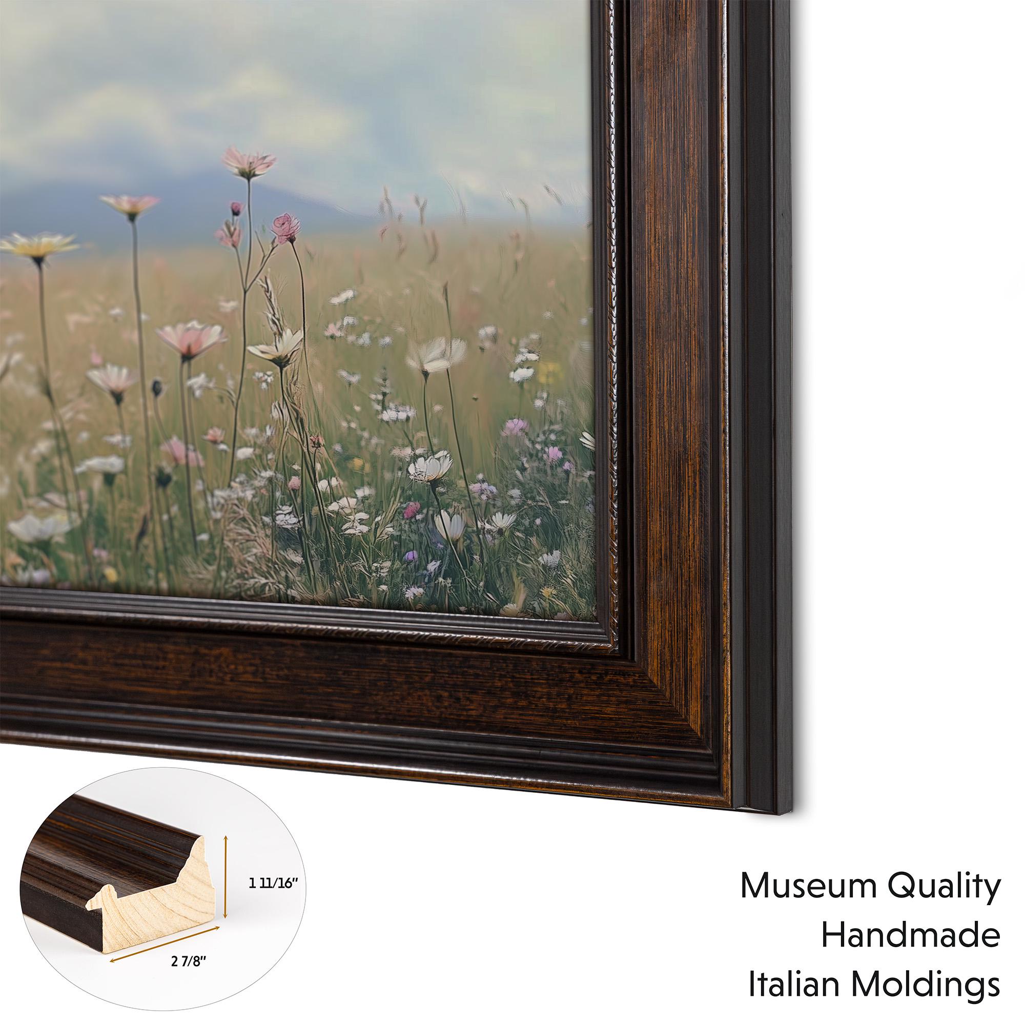 Brushed Brown TV Frame for Samsung the Frame/pro, Hisense Canvastv