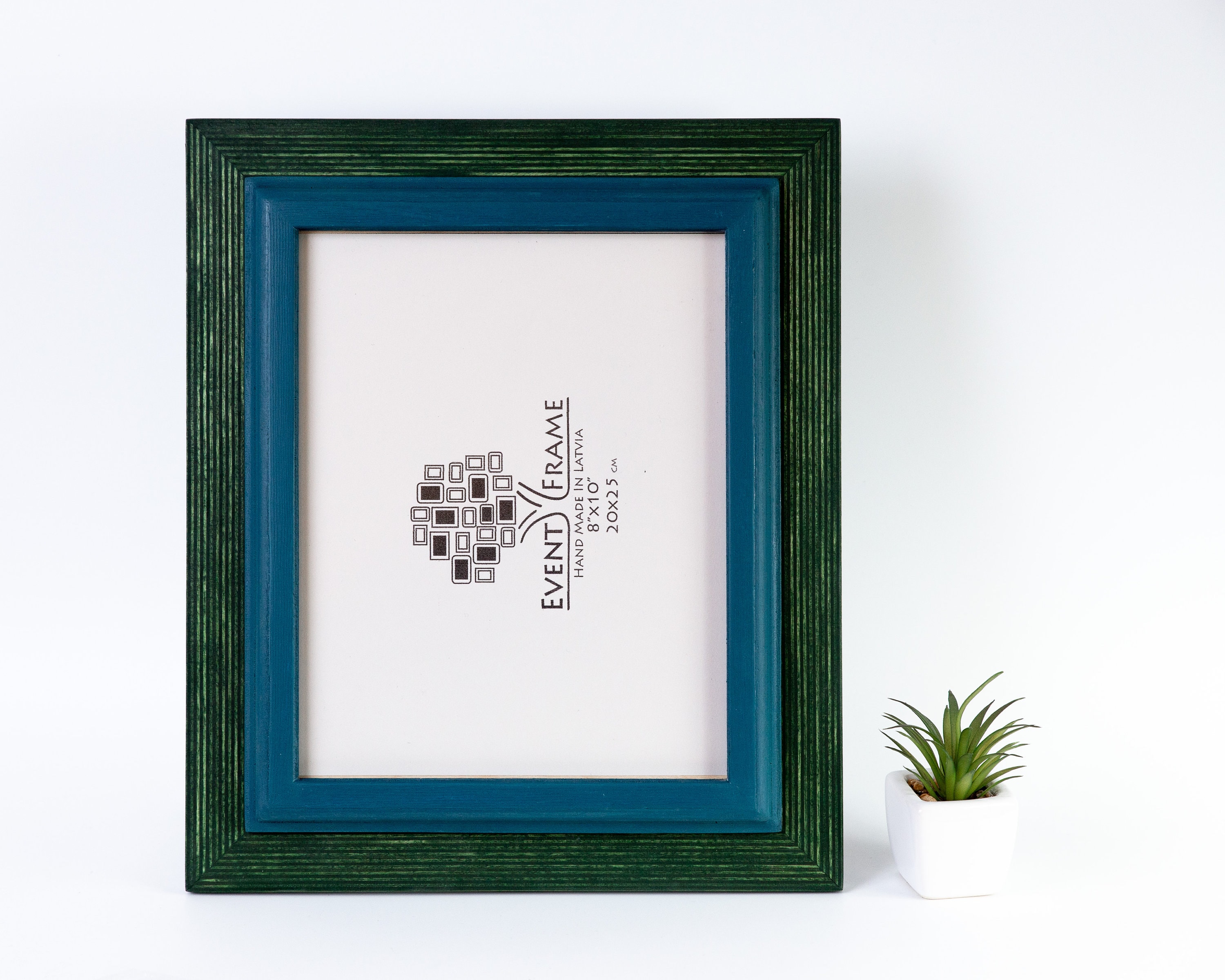 GreenBlue Picture Frames Custom Wood Frames for Family Etsy