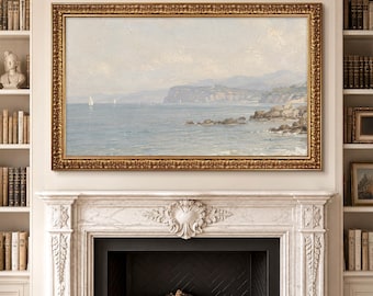 Victorian Gold TV Frame Compatible With Samsung The Frame, Hisense, TCL