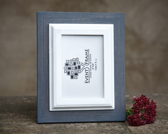 CustomPictureFrames.com 12x12 Frame Silver Real Wood Picture Frame Width 1  inches