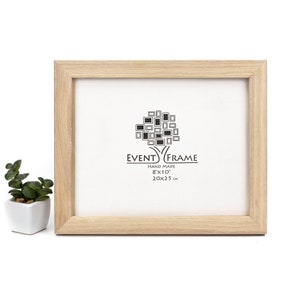 Bleached Oak Wooden Photo Frame, White Farmhouse Picture Frame, Photo Frame for Wall Art 5x7, A1, 8x10, 11x14, 12x16, 12x18, 16x20, 18x24