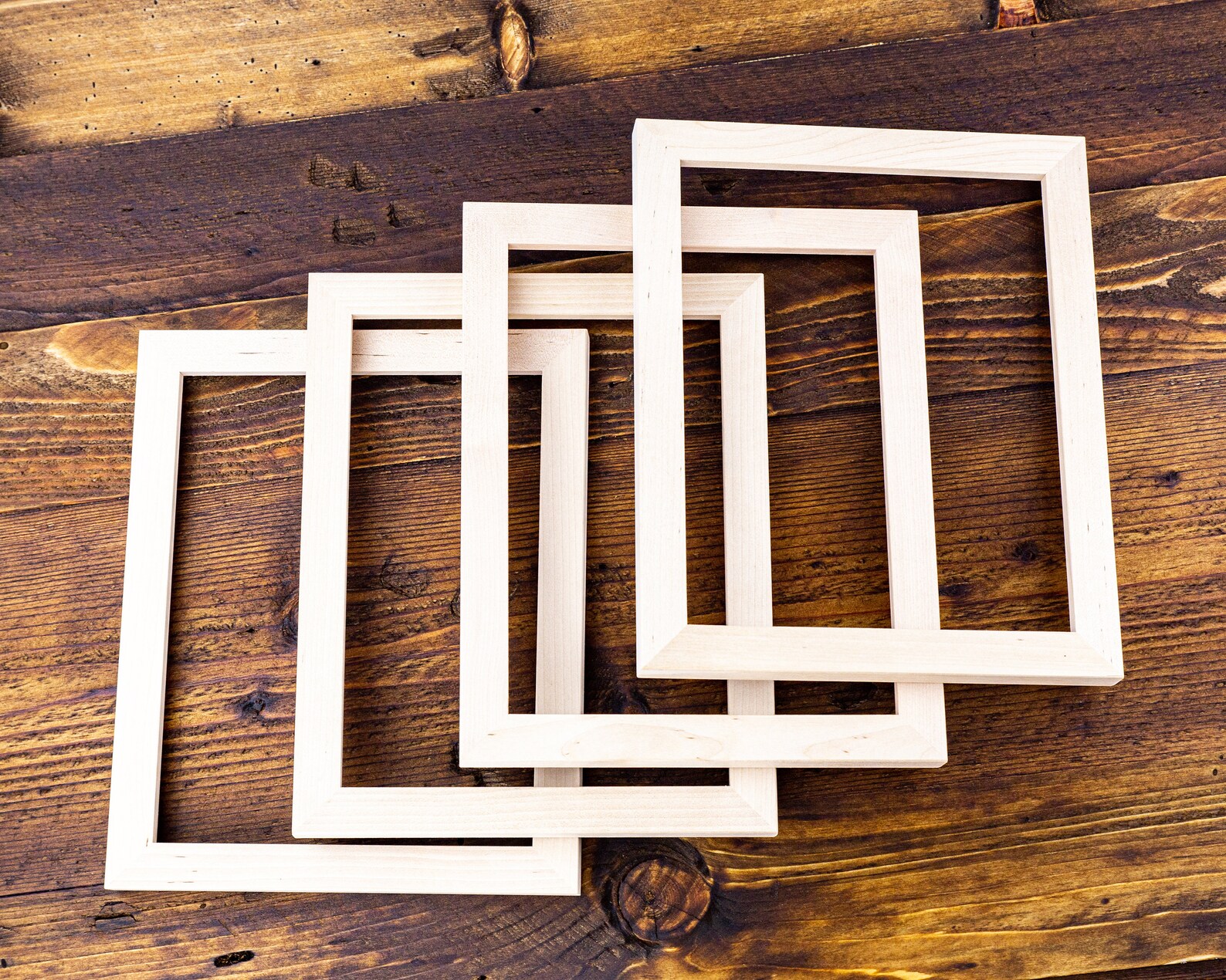 Handmade Wooden Frames in Bulk Unfinished Frames From Solid Etsy