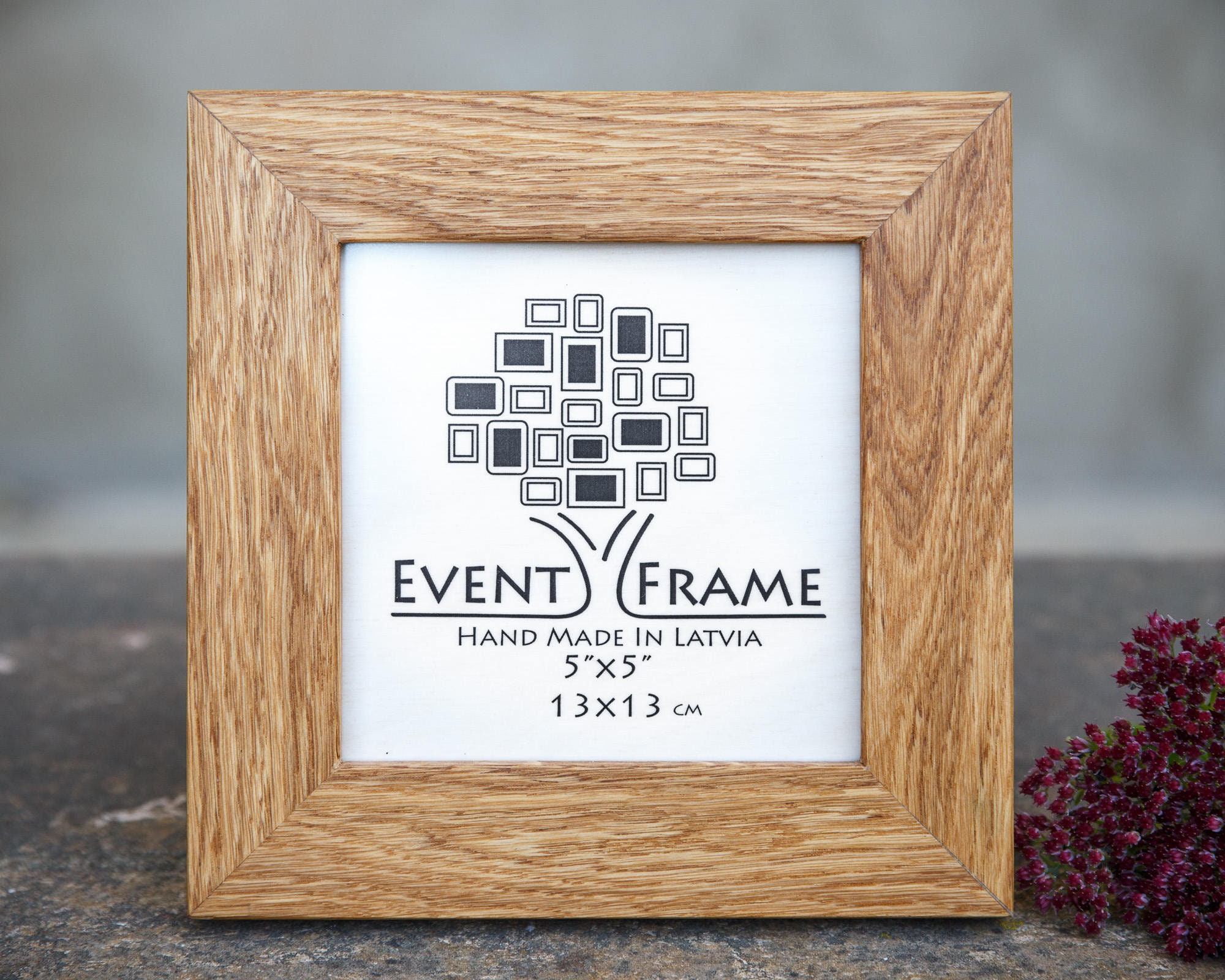 Oak Picture Frame Wood Photo Frame Wooden Picture Frame Etsy