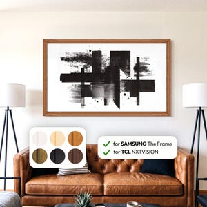 Decoratief frame van grenenhout voor Samsung en TCL NXTVISION tv-frame | Op maat gemaakte tv-omlijsting