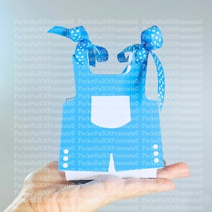 Caixa ou decoração de lembrancinhas para chá de bebê - modelo SVG digital (não compatível com Cricut Joy)