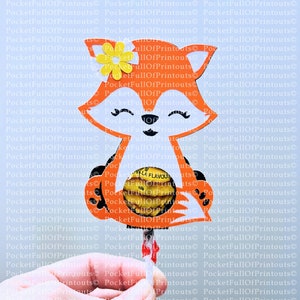 Modello porta lecca-lecca Spring Woodland Fox