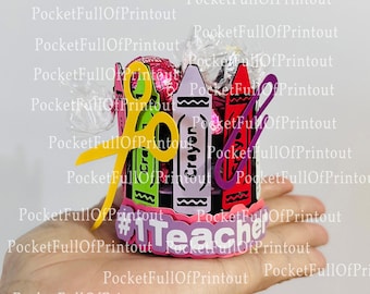 Digital SVG Template - teacher appreciation gift basket chocolate holder - Cricut JOY cOMPATIBLE