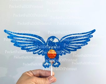 Bald Eagle Lolli holder Digital template