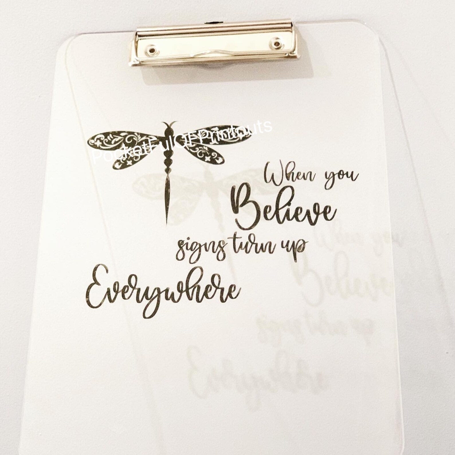 Dragonfly quote decal svg png cut file Etsy