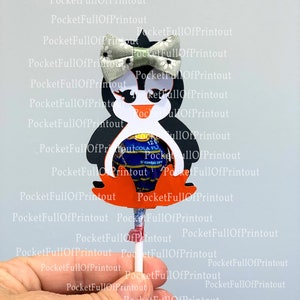 Plantilla SVG digital - Soporte Penguin Lollipop - Compatible con Cricut JOY