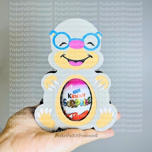 Mole Porta huevos de chocolate Plantilla digital COMPATIBLE con CRICUT JOY
