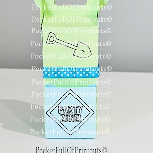 PLAIN Gable box (No drawings included) Digital svg template -   - NOT Cricut Joy compatible