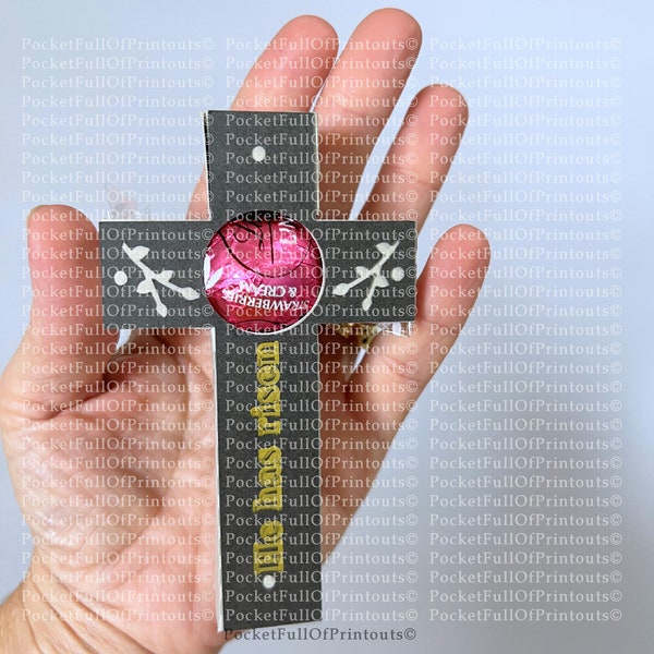 Digital SVG Template - Cross Easter LINDT chocolate Holder template