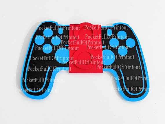 Digital Svg Template Game Controller Gift Card Holder Card Etsy 日本