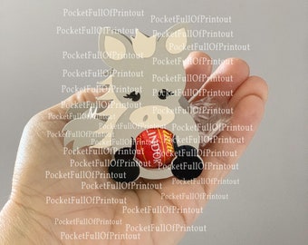 Digital SVG Template - for Horse LINDT holders also available at www.pocketfullofprintouts.com