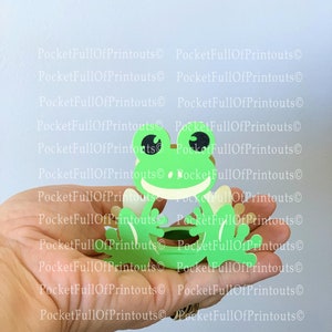 Digital template  - Frog LINDT chocolate holder- Cricut JOY Compatible