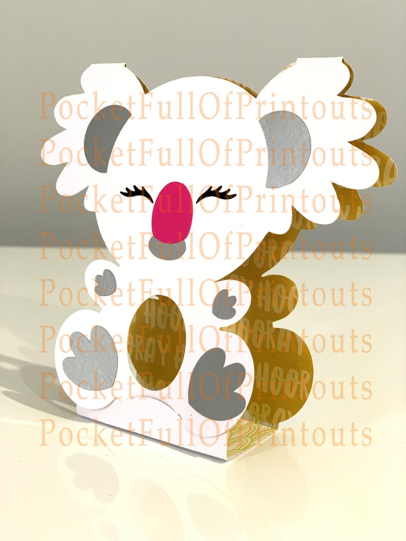 Koala Kinder Surprise holder including a few different face options