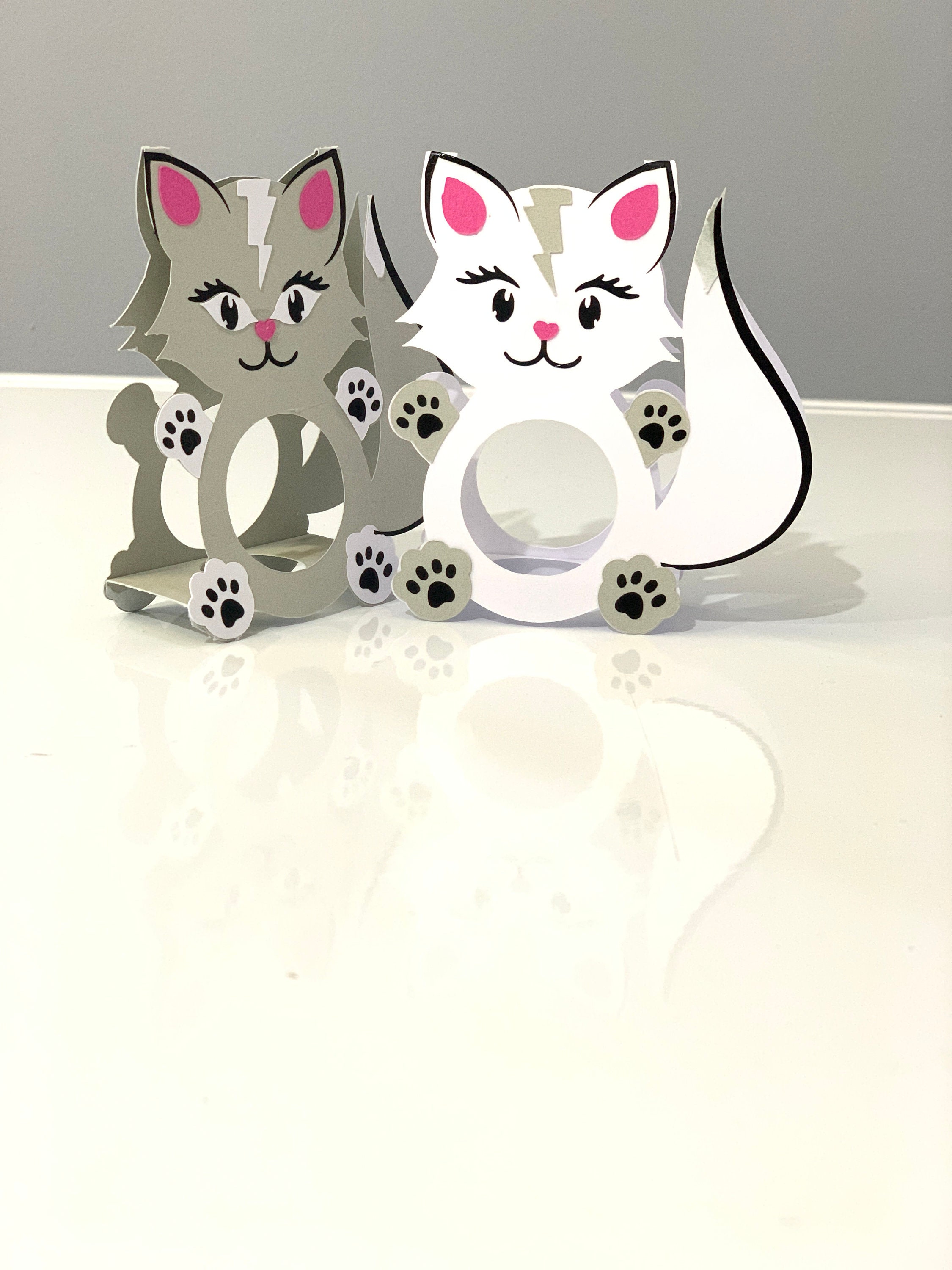 Cat/kitten LINDT chocolate holder also available at Etsy