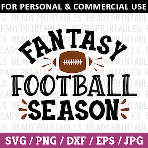 Fantasy Football Saison SVG, Fußball svg, Png, lustiger Fußball svg, Fußball-Shirt svg, svg-Dateien für Cricut, Silhouette