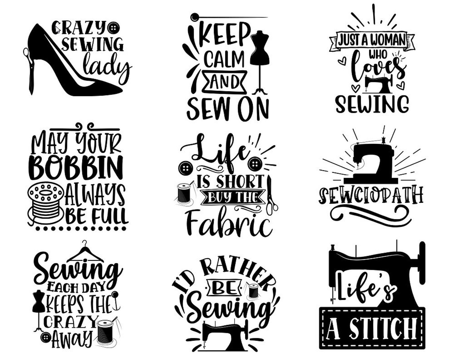 Sewing SVG Bundle Sewing Sewing Svg Crafting Svg Sewing Etsy Canada
