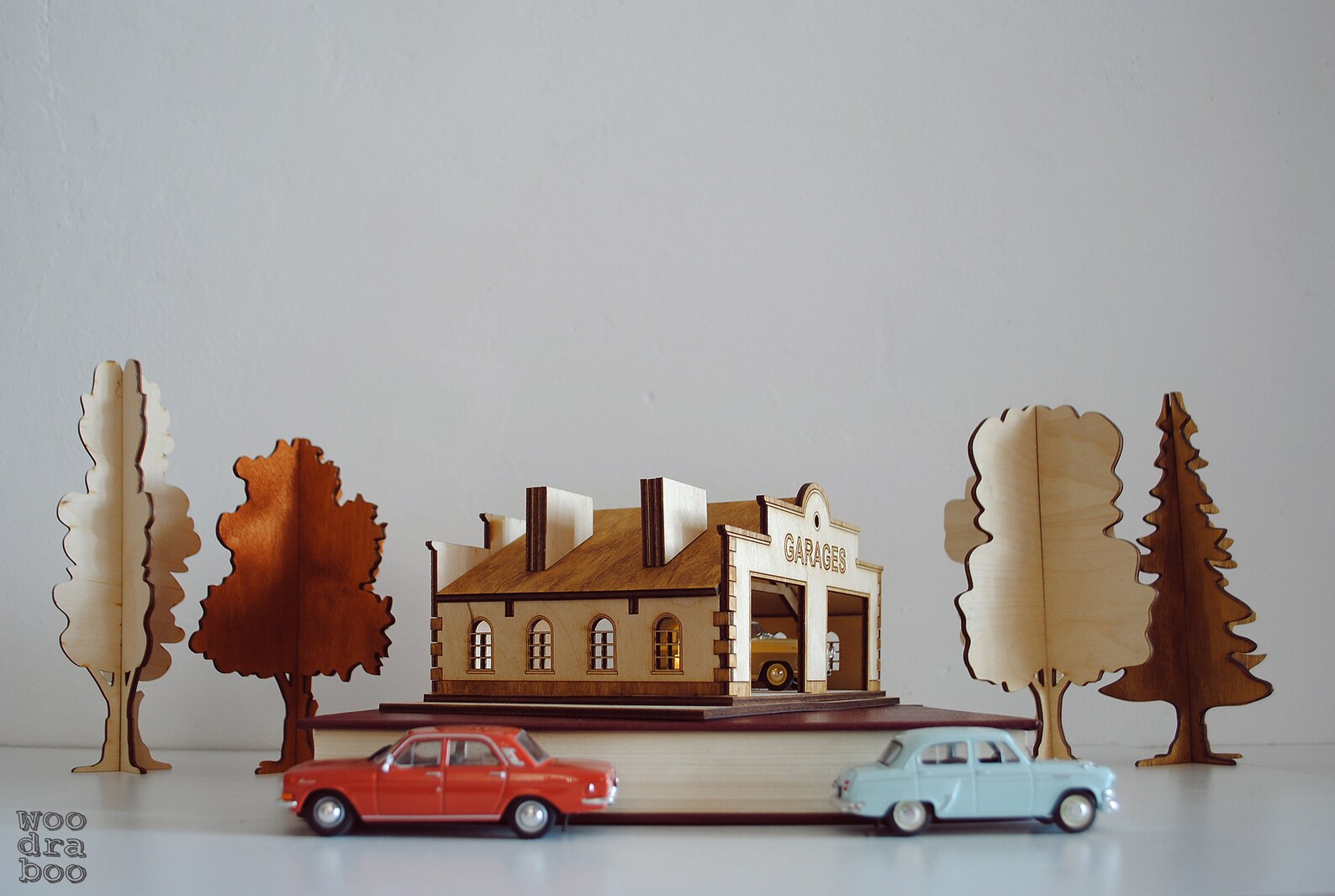 Spielzeugauto Garage Holz Auto Garage DIY Bausatz | Etsy