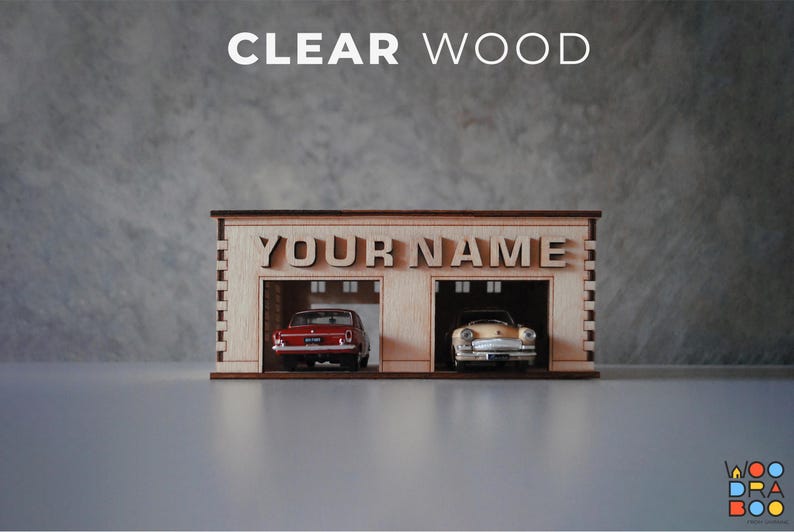 Toy Cars Garage Laser Cutting File Vector Plans Toy Building Model