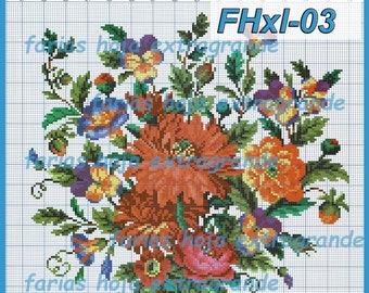 FARIAS XL SCHEMES - Cross-Stitch Embroidery Design Patterns