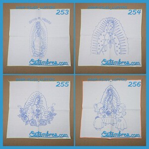 VIRGEN [Diamante 45x50cm] - Napkins for Stamped Cross-Stitch Embroidery image 9