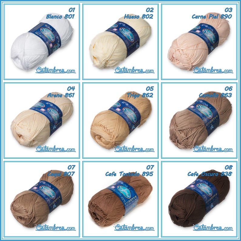 SINFONIA [100grs] by Omega - Elegant Fine 100% Mercerized Cotton Yarn for Knitting and Crafts image 3